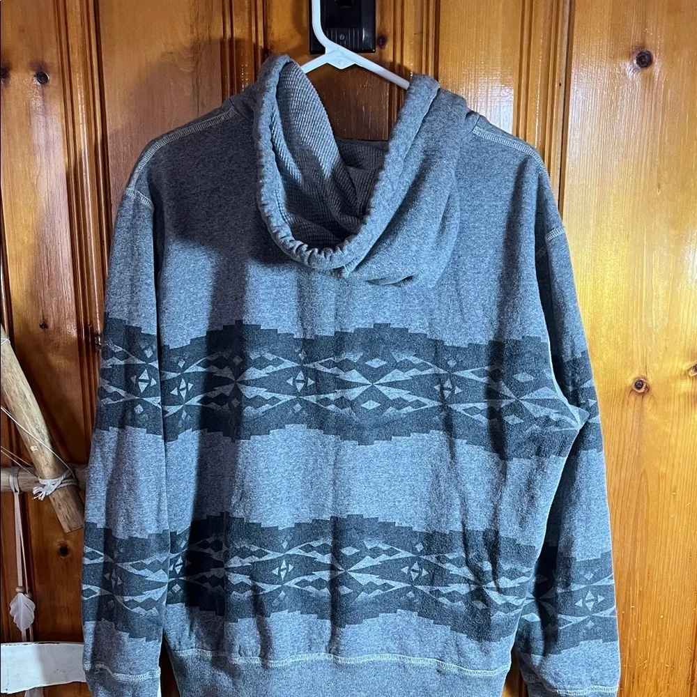 American Eagle Outfitters Gray Zip-Up Sweater